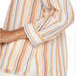 Liverpool 3/4 Sleeve Raglan Top with Fray Hem