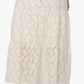 Liverpool Tiered Cotton Eyelet Woven Maxi Skirt