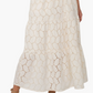Liverpool Tiered Cotton Eyelet Woven Maxi Skirt