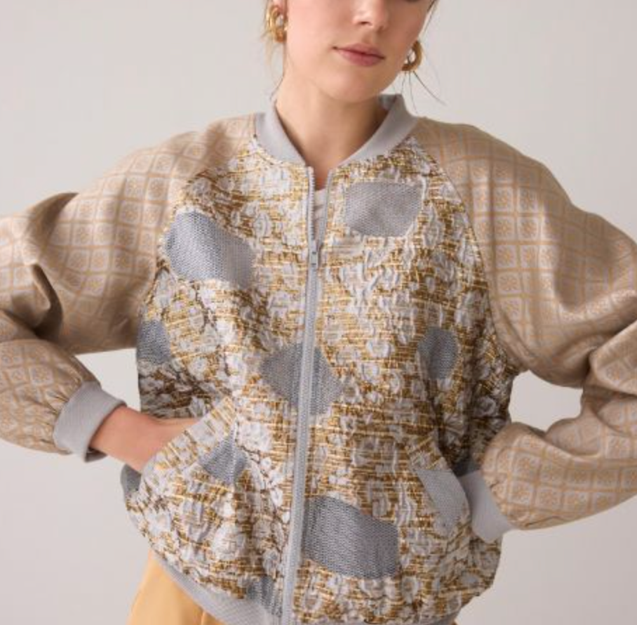 Summum Jacquard  Bomber Jacket