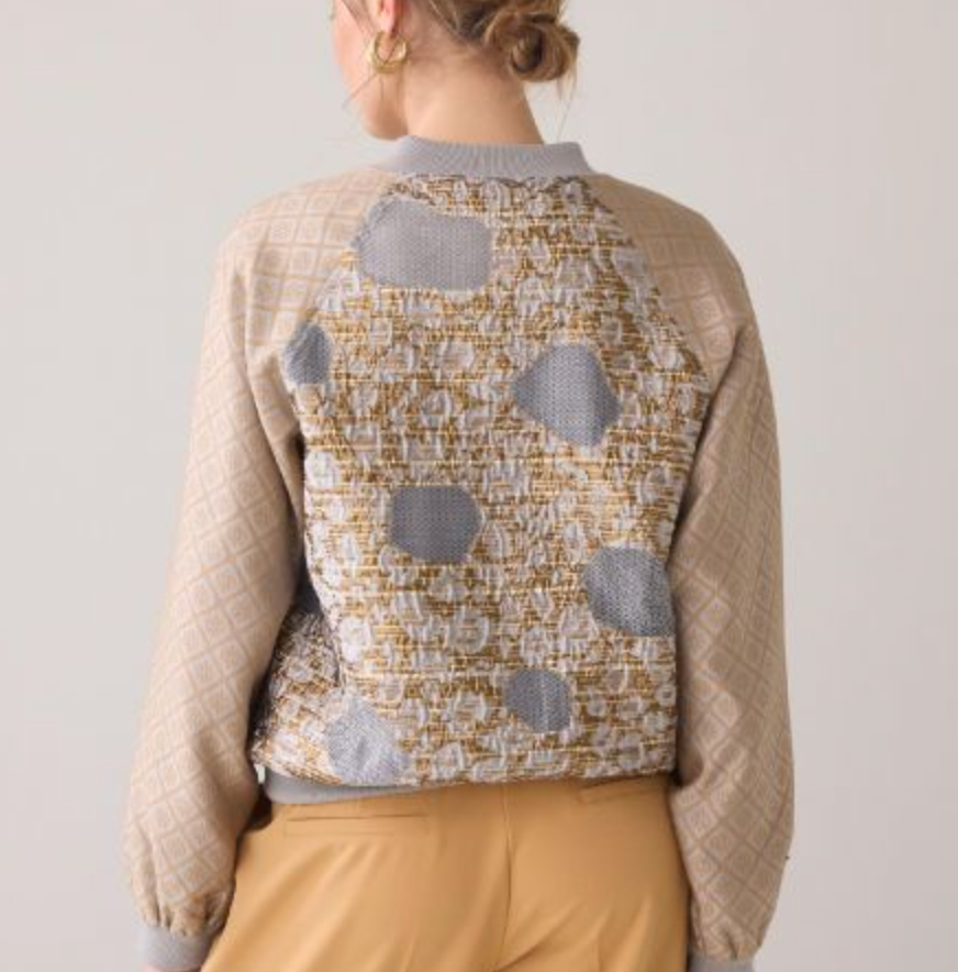 Summum Jacquard  Bomber Jacket