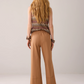 Summum Cotton 7/8 Length Trousers with Slit