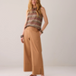 Summum Cotton 7/8 Length Trousers with Slit