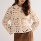 Summum Crochet  Knit Cardigan