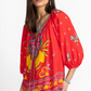Johnny Was Monaco Peasant Blouse
