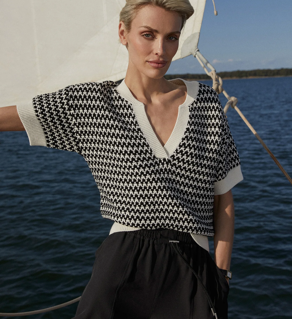 Varley Dora Knit Top