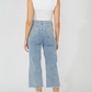 Frank Lyman Cropped Wide Leg Jeans