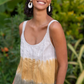 XCVI Wearables Shawnie Linen Billowy Pintuck Tank