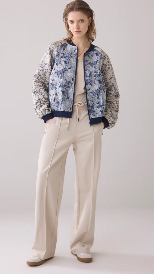 Summum Wide Straight Leg Trousers