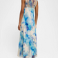 Johnny Was Makani Floral-Embroidered Mesh Midi Dress