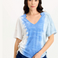 XCVI Siwa Split Collar V-Neck Tee