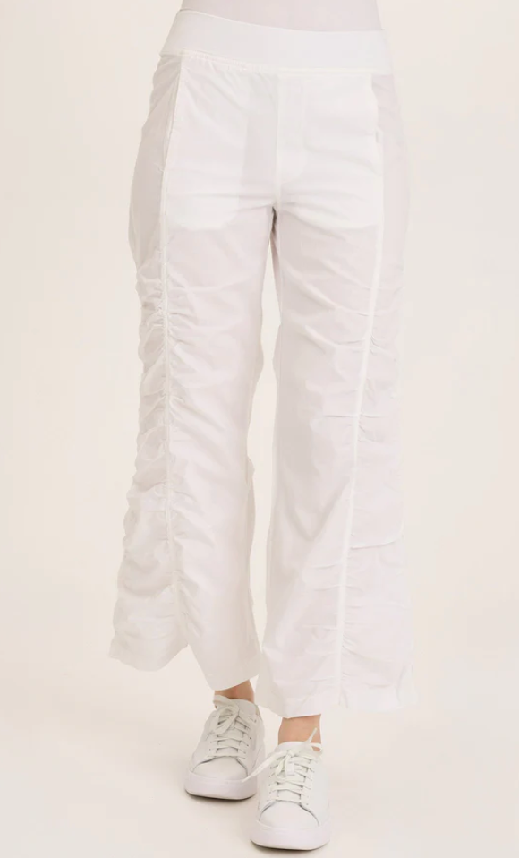 XCVI Naola Stretch Ruched Flare Gaucho