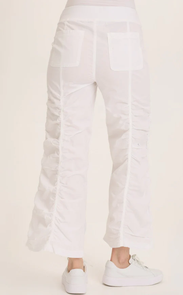 XCVI Naola Stretch Ruched Flare Gaucho