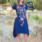 Johnny Was Dacie Handkerchief Knit Dress