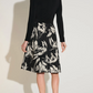 Joseph Ribkoff Floral V-Neck Wrap Dress