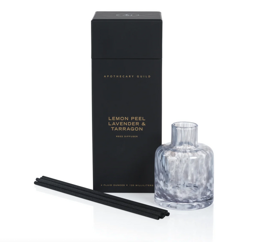 Zodax Apothecary Guild Opal Glass Reed Diffuser in Gift Box