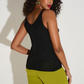 Joseph Ribkoff Sparkly V-Neck Tank