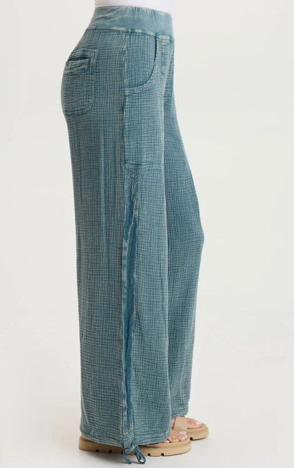 XCVI Lenka Gauze Cinched Wide-Leg Pant