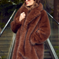 Frank Lyman Faux Fur Coat