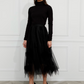 Frank Lyman Ruffled Midi Skirt