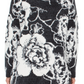 long slv open front shawl sweater coat