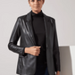 Lysse Versatile Vegan Leather Blazer