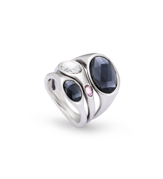 UNO DE 50 Sunshine Ring with crystals
