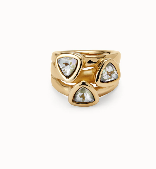 UDO DE 50 Ser Camaleonica Ring with Multicolor Stones
