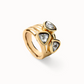 UDO DE 50 Ser Camaleonica Ring with Multicolor Stones