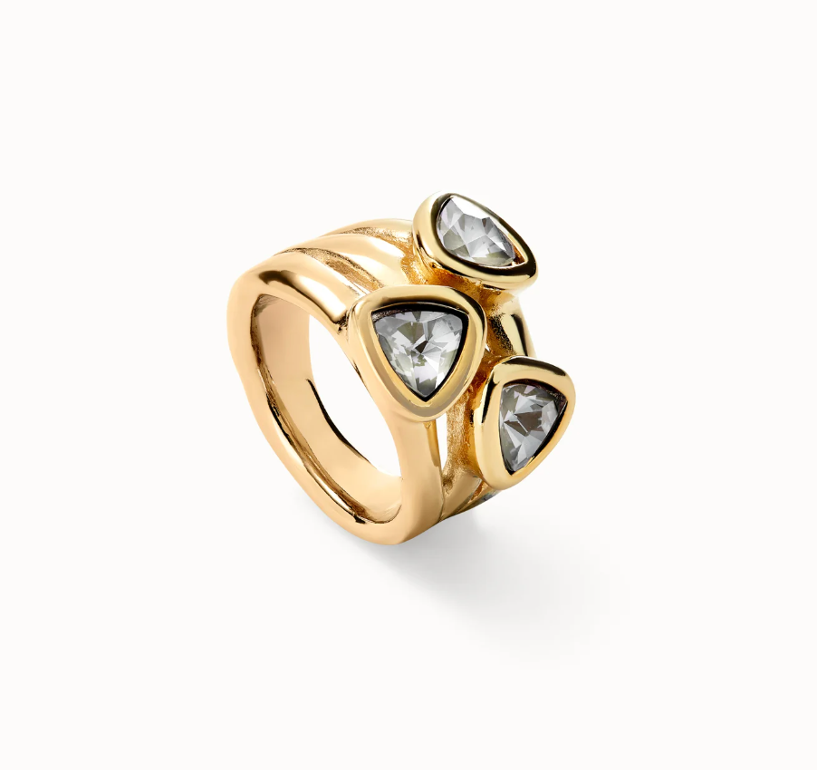 UDO DE 50 Ser Camaleonica Ring with Multicolor Stones