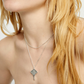 UNO DE 50 Ser Majestuosa Multi Strand Chain Necklace with Manta Ray