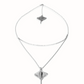 UNO DE 50 Ser Majestuosa Multi Strand Chain Necklace with Manta Ray