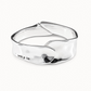 UNO DE 50 Olas Waves shaped bangle bracelet