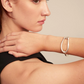 UNO DE 50 Teen Silver Bangle bracelet with large link