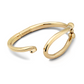 UNO DE 50 Teen Gold Bangle bracelet with large link
