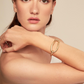 UNO DE 50 Teen Gold Bangle bracelet with large link