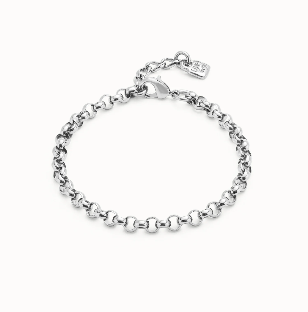 UNO DE 50 Silver Link chain bracelet