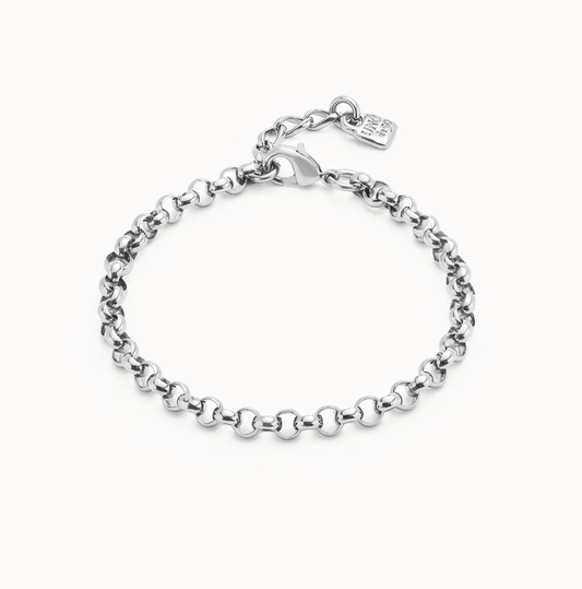UNO DE 50 Silver Link chain bracelet
