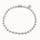 UNO DE 50 COPITO DE NIEVE Silver Short beaded necklace with padlock