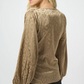 Joseph Ribkoff Leopard V-neck Wrap Top