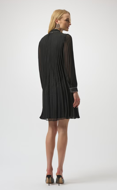 Joseph Ribkoff Mini A-line Pleated Dress
