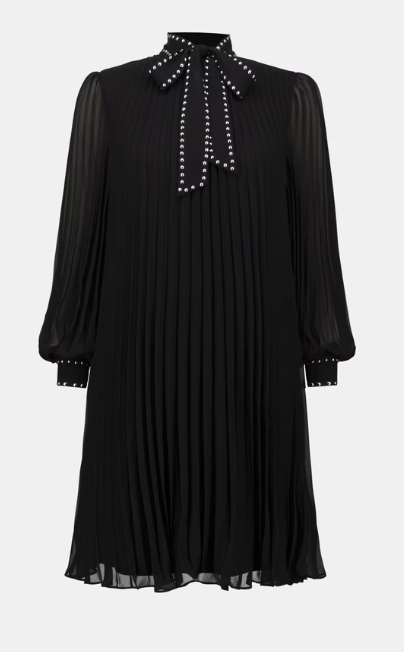 Joseph Ribkoff Mini A-line Pleated Dress