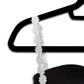 Strap It’s Plunge Bra with Embroidered Flower Strap