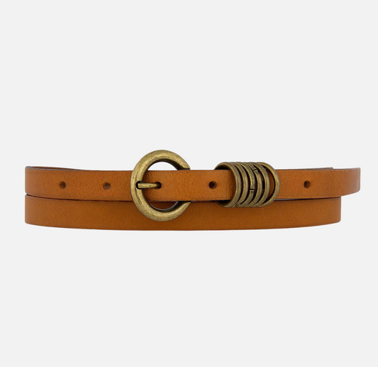 Amsterdam Heritage Alie Skinny Leather Belt