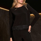 Joseph Ribkoff Chic Crew Neck Pullover