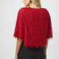 Joseph Ribkoff Glamorous Fringe Pullover