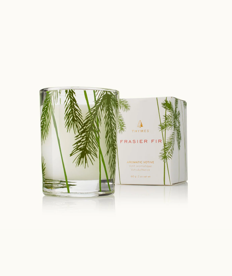 Frasier Fir Votive Candle, Pine Needle