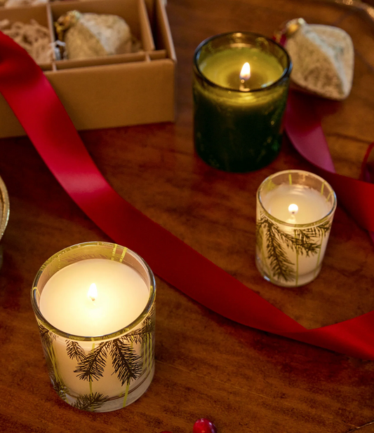 Frasier Fir Votive Candle, Pine Needle