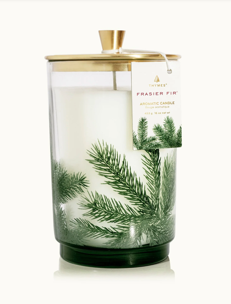 Frasier Fir Heritage Large Pine Needle Luminary Candle