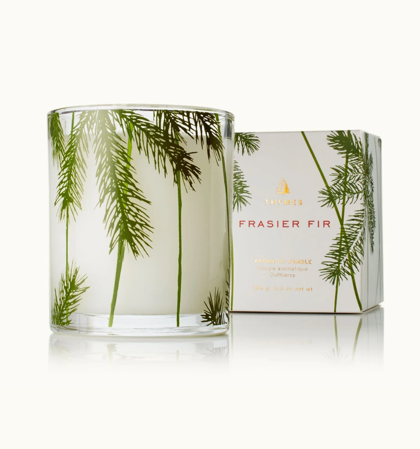 Thymes Frasier Fir Small Pine Needle Luminary Candle